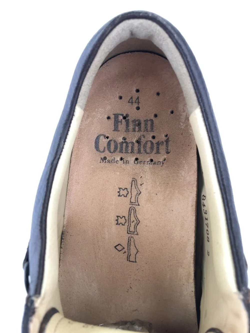 Finn Comfort Vaasa Brown Leather Comfort Shoes EUR 44